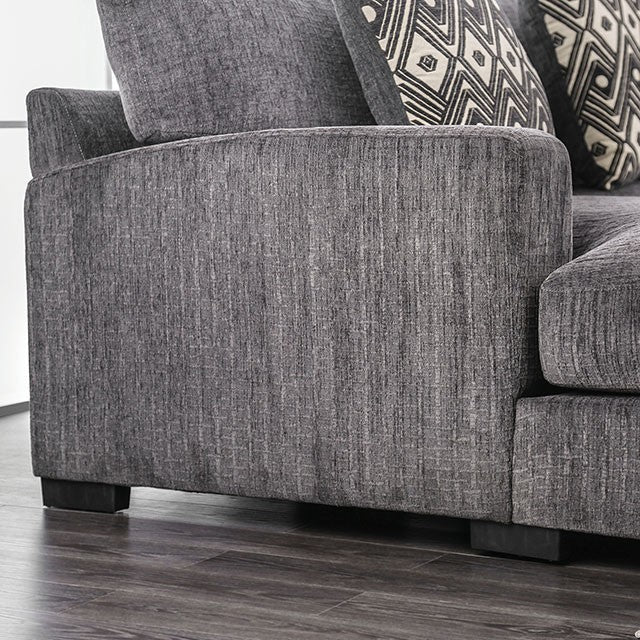 Kaylee U-Sectional w/ Right Chaise - California Furniture (Coachella, CA)