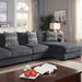 Kaylee Large L-Sectional w/ Right Chaise - California Furniture (Coachella, CA)