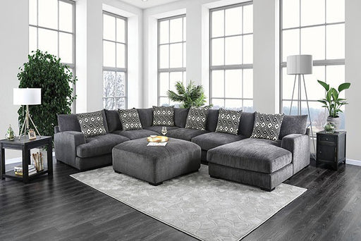Kaylee U-Sectional w/ Right Chaise - California Furniture (Coachella, CA)