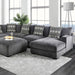 Kaylee U-Sectional w/ Right Chaise - California Furniture (Coachella, CA)