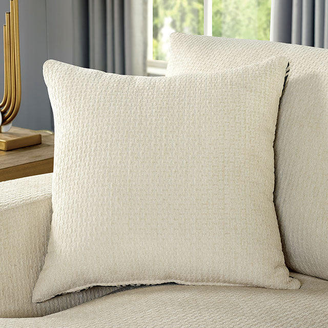 Kaylee U-Sectional w/ Left Chaise + Ottoman Beige - California Furniture (Coachella, CA)