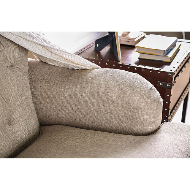 Laney Sofa Beige - California Furniture (Coachella, CA)