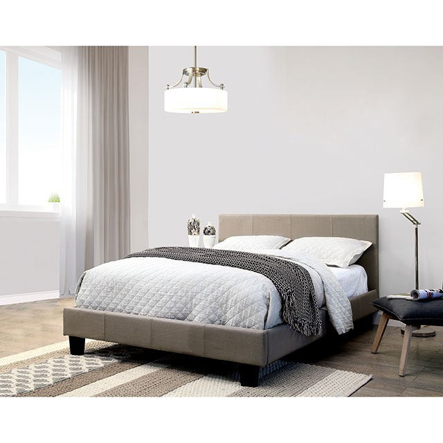 Sims Bed Grey & Black - California Furniture (Coachella, CA)