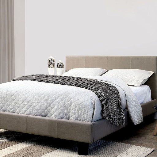 Sims Bed Grey & Black - California Furniture (Coachella, CA)