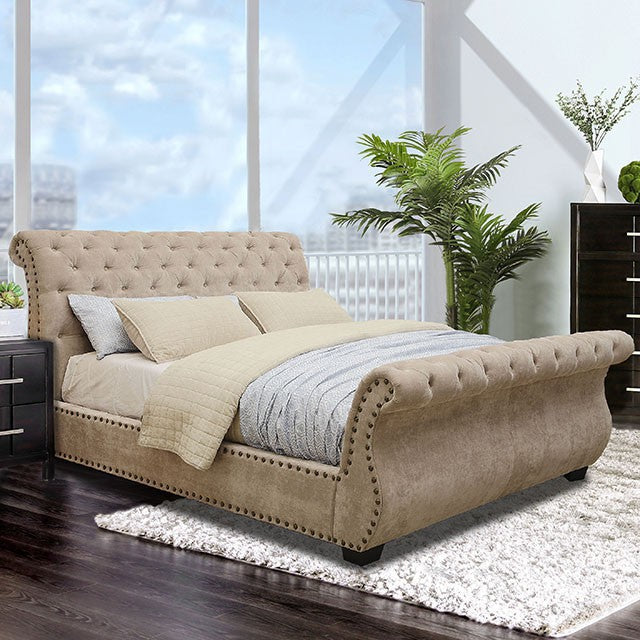 Noemi Cal.King Bed - California Furniture (Coachella, CA)