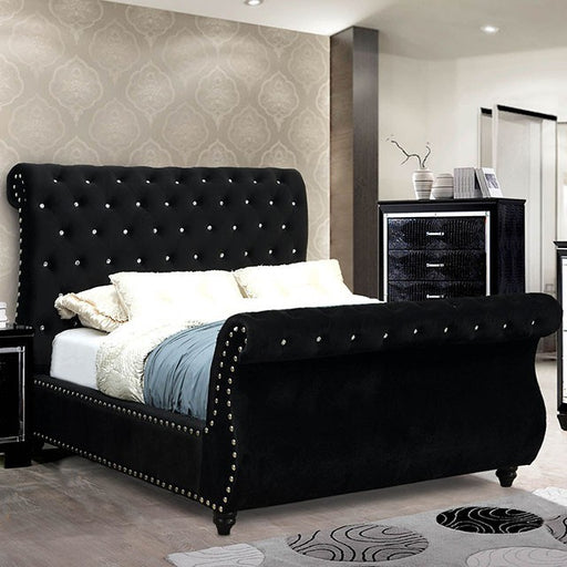 NOELLA Cal.King & Queen Bed - California Furniture (Coachella, CA)