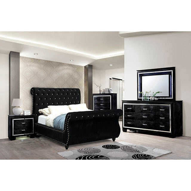 NOELLA Cal.King & Queen Bed - California Furniture (Coachella, CA)