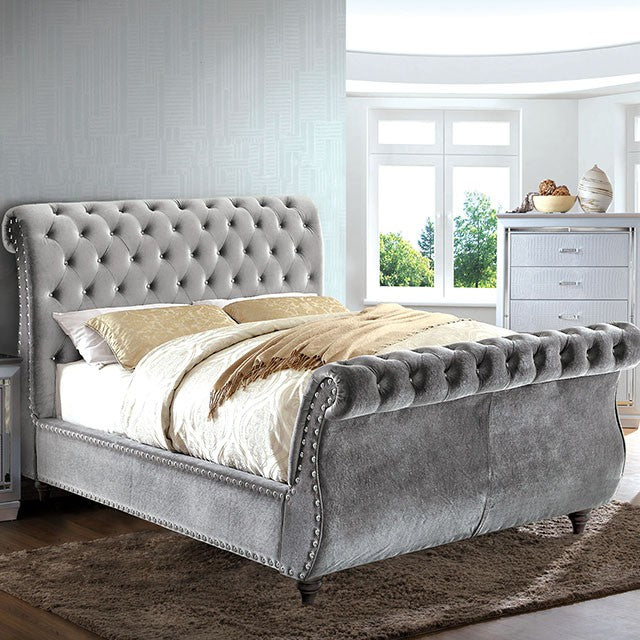 NOELLA Cal.King & Queen Bed - California Furniture (Coachella, CA)