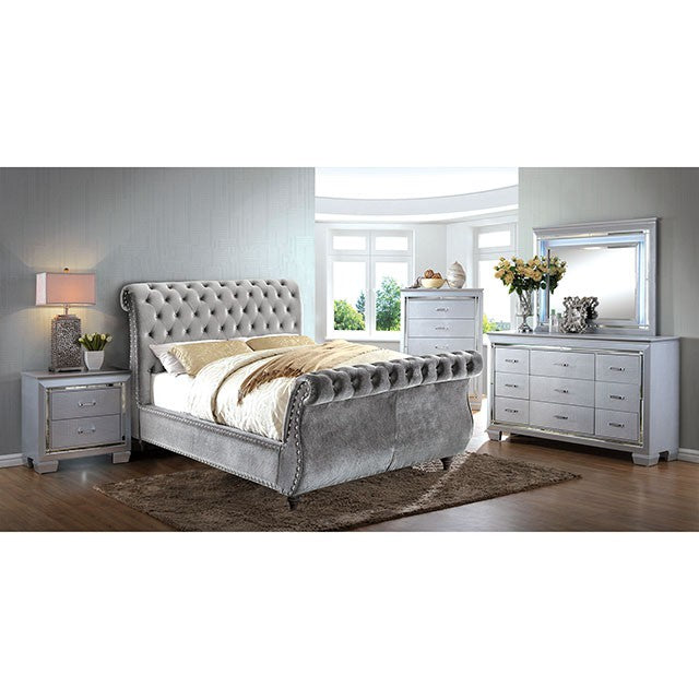 NOELLA Cal.King & Queen Bed - California Furniture (Coachella, CA)