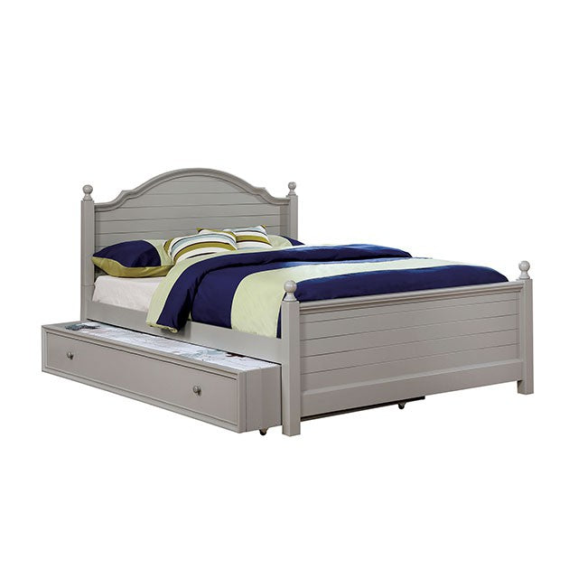 Diane Twin Bed Pink & Grey - California Furniture (Coachella, CA)