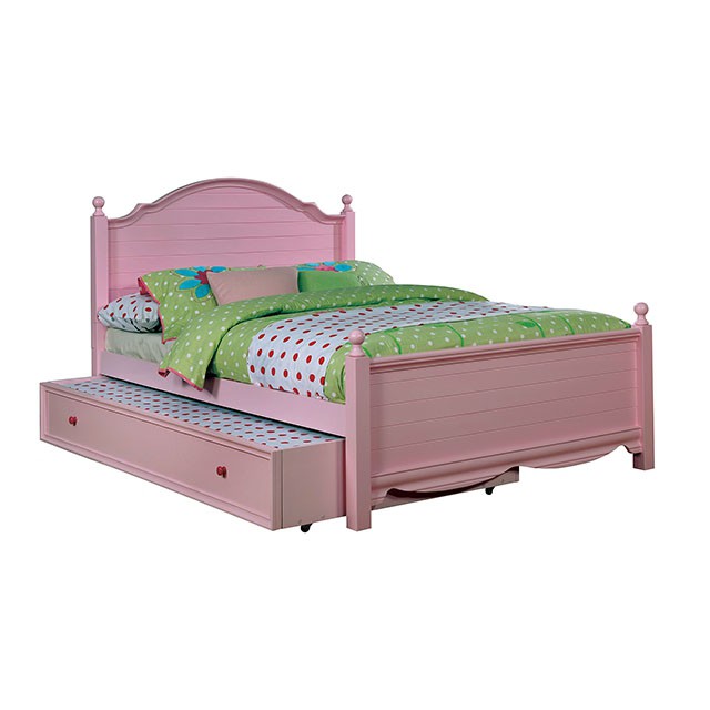 Diane Twin Bed Pink & Grey - California Furniture (Coachella, CA)