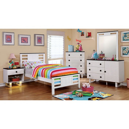 Meredith Night Stand w/ USB Outlet - California Furniture (Coachella, CA)