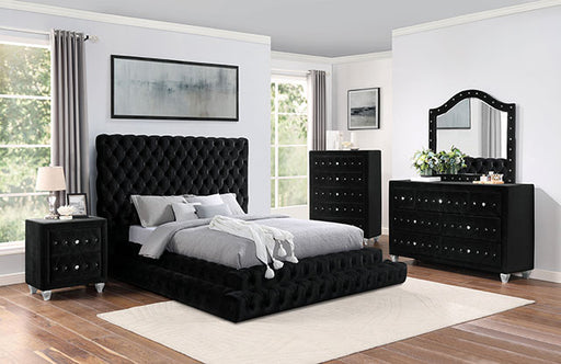 Stefania Bed Grey & Queen - California Furniture (Coachella, CA)