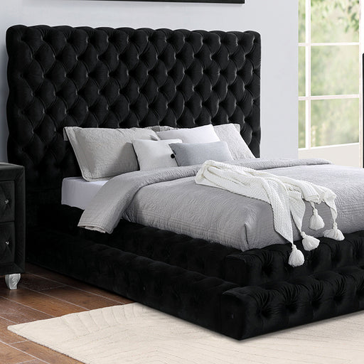 Stefania Bed Grey & Queen - California Furniture (Coachella, CA)