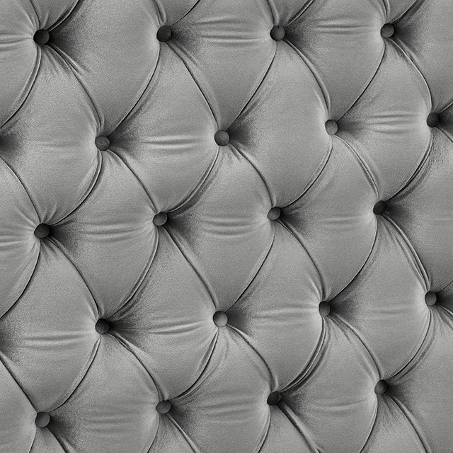 Stefania Bed Grey & Queen - California Furniture (Coachella, CA)