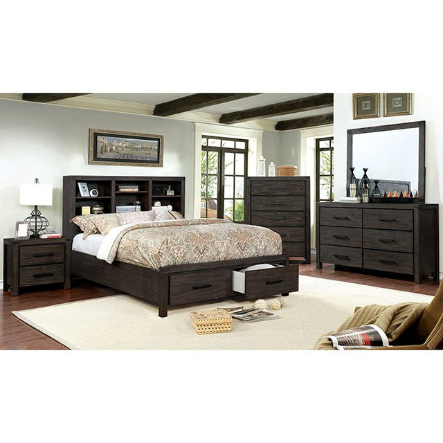 Strasburg E.King Bed - California Furniture (Coachella, CA)