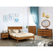 Lennart Bed Oak, Black, Gray, & White - California Furniture (Coachella, CA)