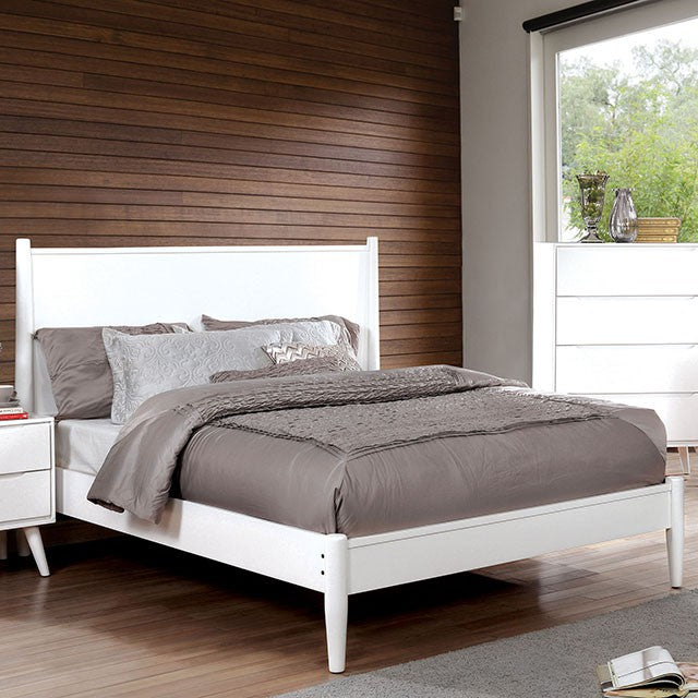 Lennart Bed Oak, Black, Gray, & White - California Furniture (Coachella, CA)