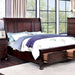Wells Queen Bed Chrome - California Furniture (Coachella, CA)