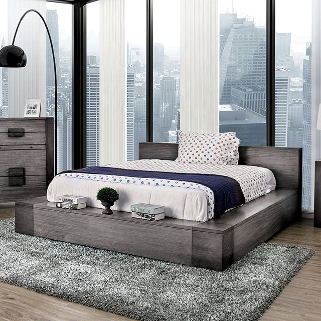 JANEIRO Cal.King & Queen Bed - California Furniture (Coachella, CA)