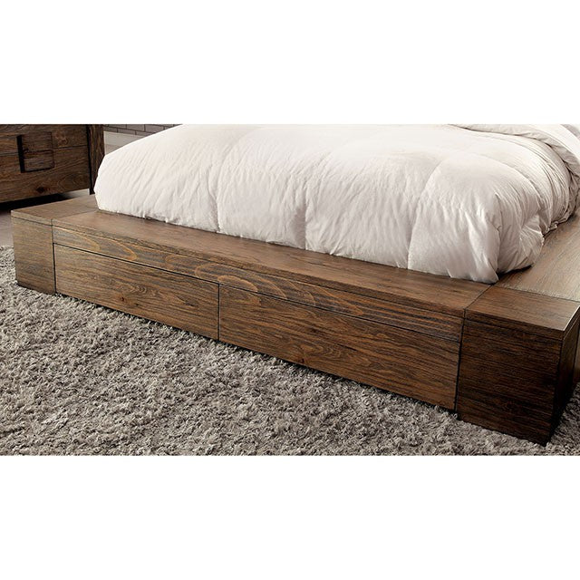 JANEIRO Cal.King & Queen Bed - California Furniture (Coachella, CA)