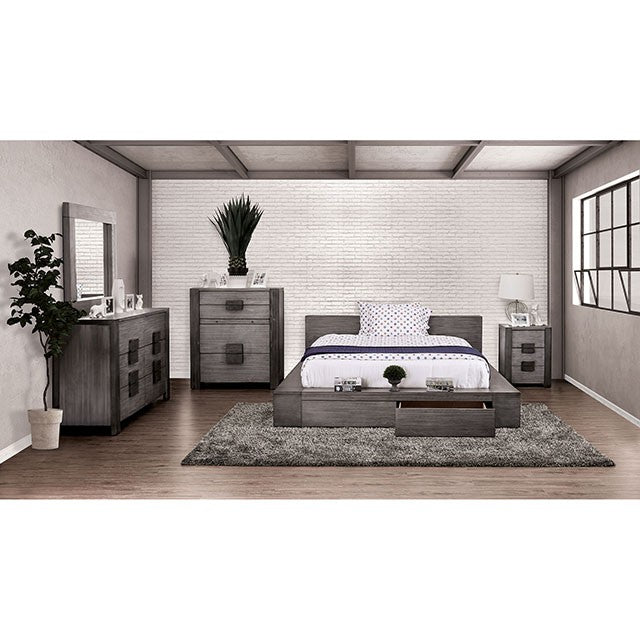 Janeiro E.King Bed - California Furniture (Coachella, CA)