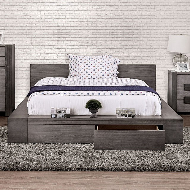 Janeiro E.King Bed - California Furniture (Coachella, CA)
