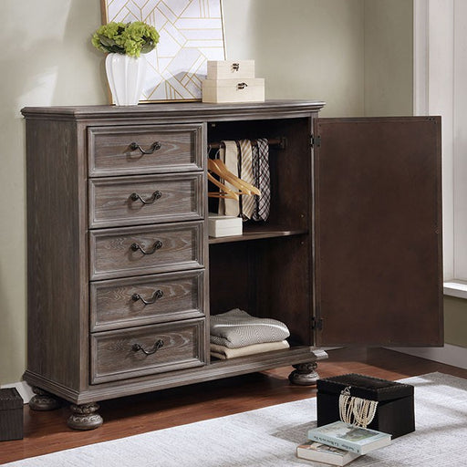 Lysandra Armoire Brown - California Furniture (Coachella, CA)