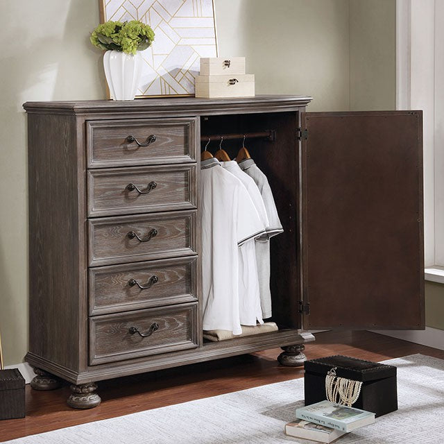 Lysandra Armoire Brown - California Furniture (Coachella, CA)