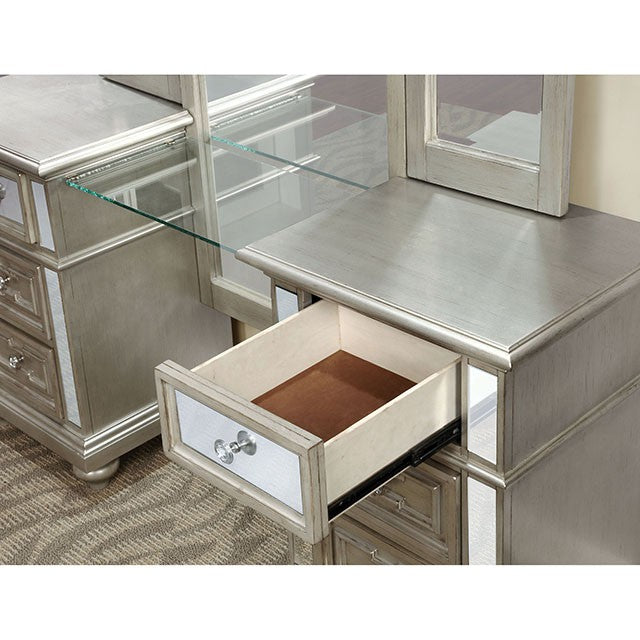 Salamanca Vanity W/ Stool - California Furniture (Coachella, CA)