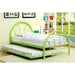 Rainbow Full Bed Black, White, Silver, Black, & Green - California Furniture (Coachella, CA)