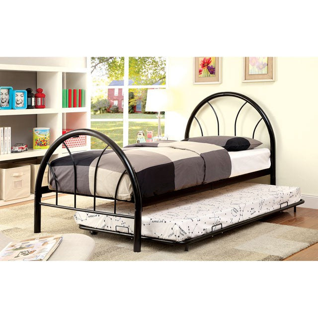 Rainbow Full Bed Black, White, Silver, Black, & Green - California Furniture (Coachella, CA)