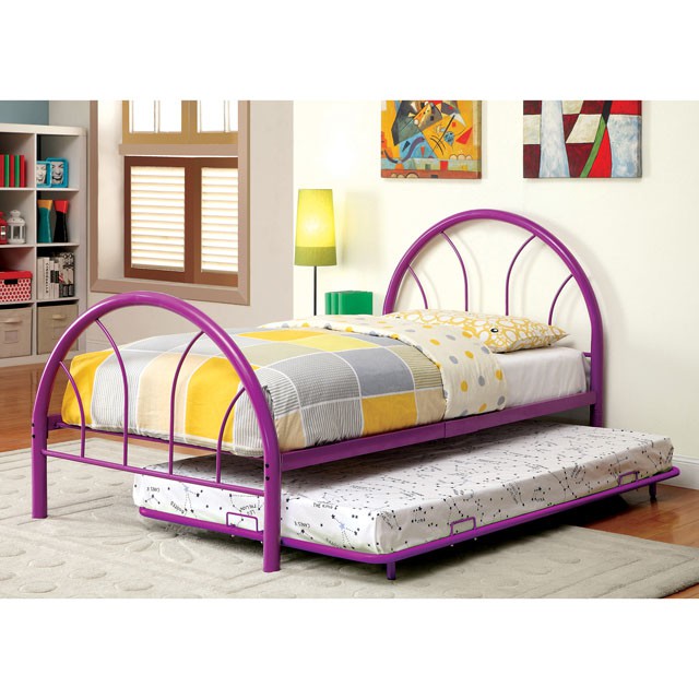 Rainbow Full Bed Black, White, Silver, Black, & Green - California Furniture (Coachella, CA)