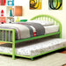 Rainbow Full Bed Black, White, Silver, Black, & Green - California Furniture (Coachella, CA)