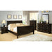 Louis Philippe Full Bed Expresso & White - California Furniture (Coachella, CA)