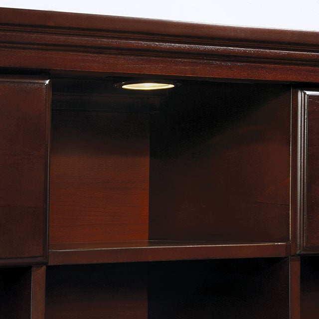 Pearland Twin Bed Cherry - California Furniture (Coachella, CA)