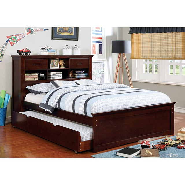 Pearland Twin Bed Cherry - California Furniture (Coachella, CA)