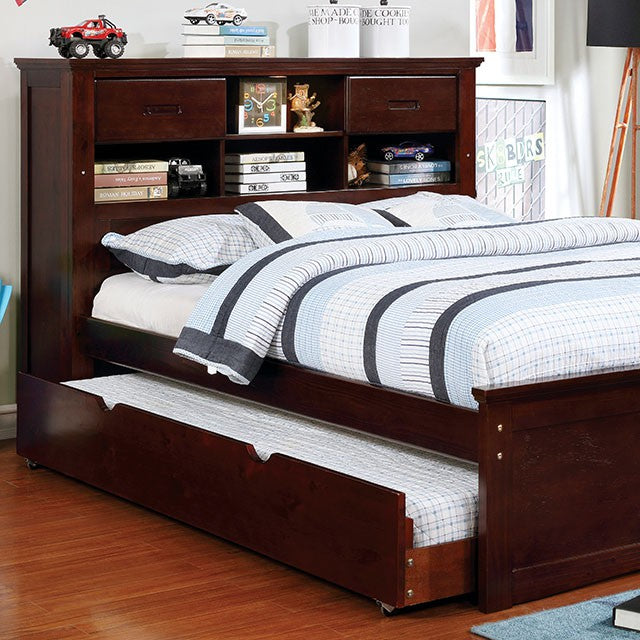 Pearland Twin Bed Cherry - California Furniture (Coachella, CA)