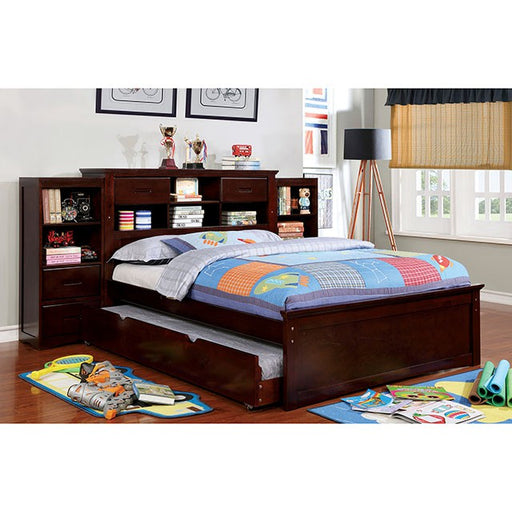 Pearland Twin Bed Cherry - California Furniture (Coachella, CA)
