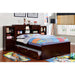Pearland Twin Bed Cherry - California Furniture (Coachella, CA)