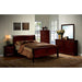 Louis Philippe Full Bed Cherry - California Furniture (Coachella, CA)