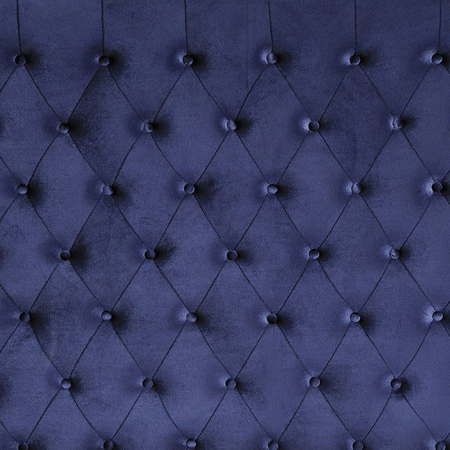 Davida Queen Bed Blue - California Furniture (Coachella, CA)
