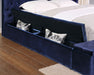 Davida Queen Bed Blue - California Furniture (Coachella, CA)