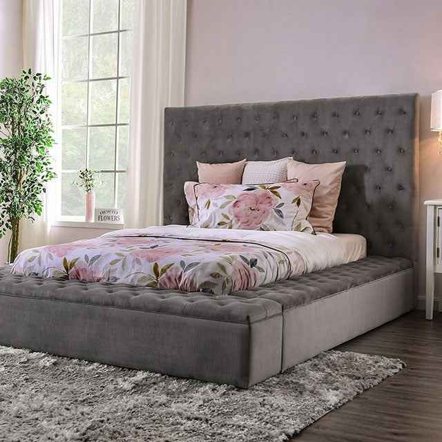 Davida Cal.King & E.King Bed - California Furniture (Coachella, CA)
