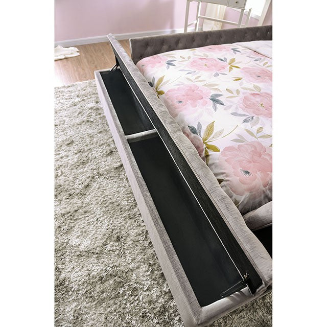 Davida Cal.King & E.King Bed - California Furniture (Coachella, CA)