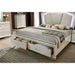 Maddie Bed White & Silver - California Furniture (Coachella, CA)