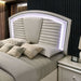 Maddie Bed White & Silver - California Furniture (Coachella, CA)