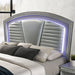 Maddie Bed White & Silver - California Furniture (Coachella, CA)