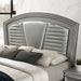 Maddie Bed White & Silver - California Furniture (Coachella, CA)