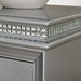 Maddie Bed White & Silver - California Furniture (Coachella, CA)